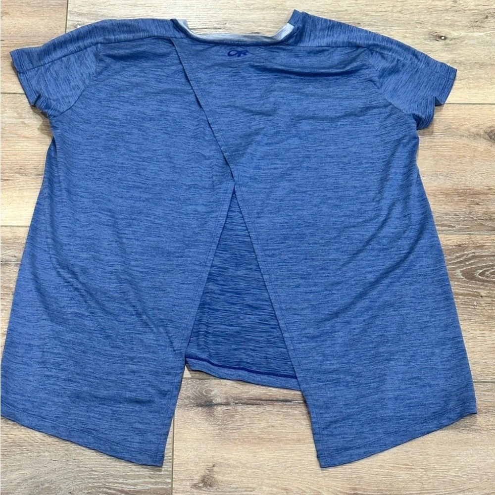 Outdoor Research Women's Chain Reaction Tee Size Medium Blue (sty V064) - Picture 2 of 6
